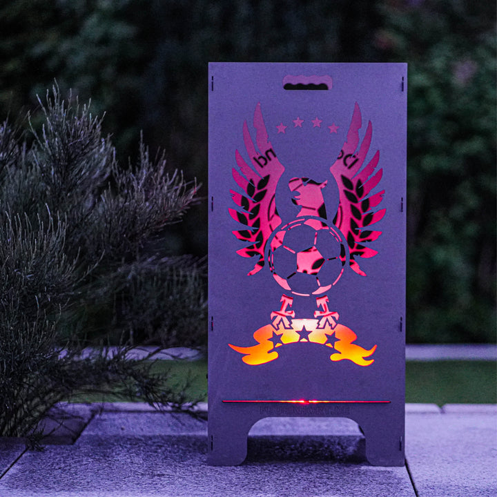 Feuertonne "Fußball EM 2024" 82cm - Motiv Adler