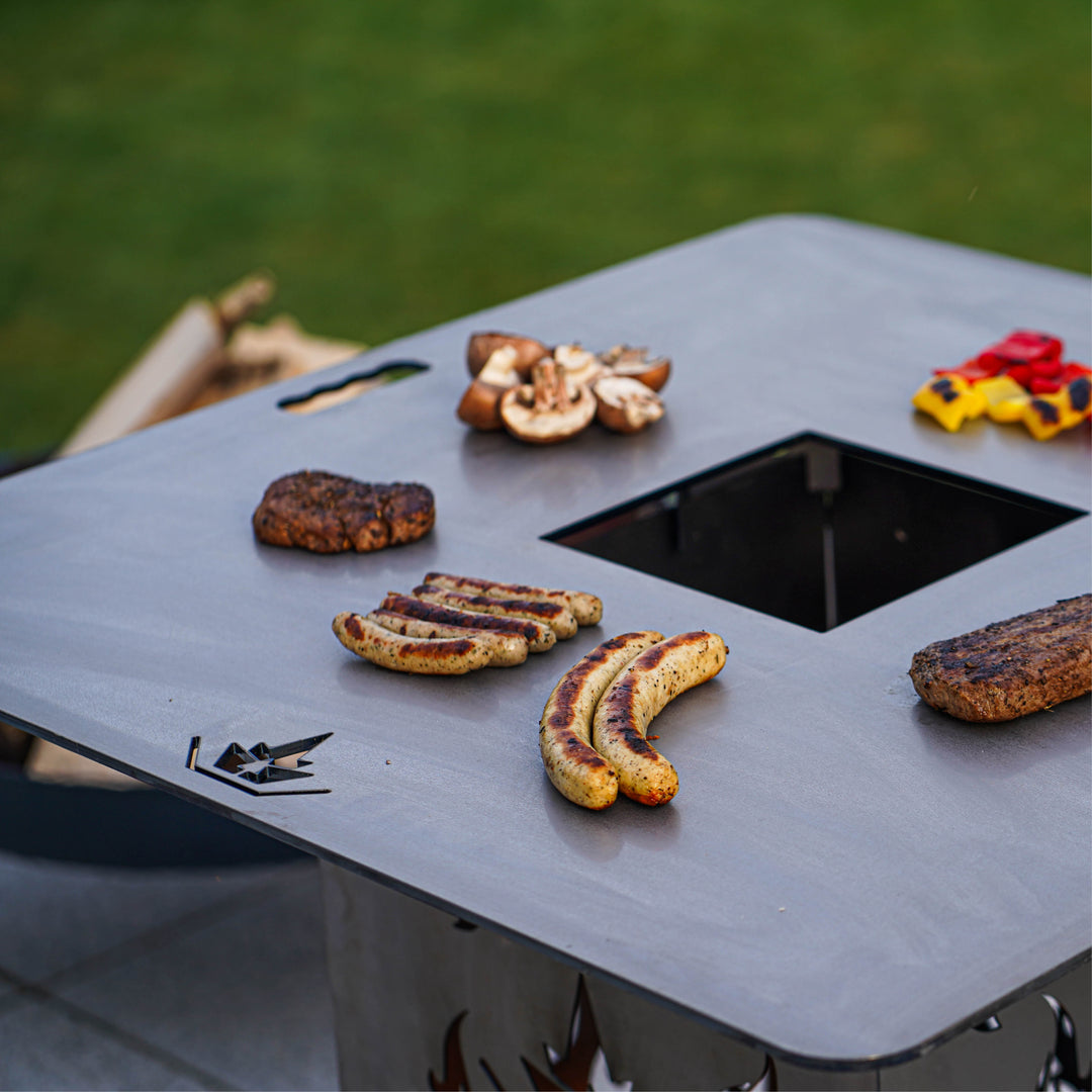 Plancha Grillplatte 800x800x6mm